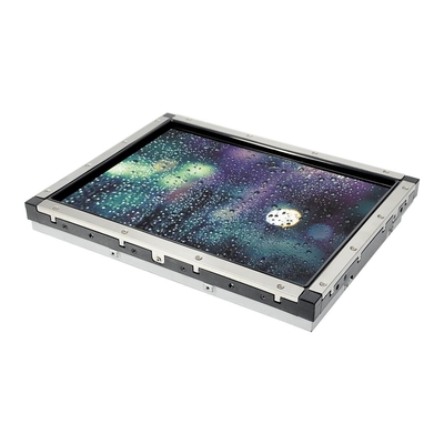 मेटल ओपन फ्रेम SAW टच मॉनिटर LCD 4k रेजोल्यूशन 15 इंच