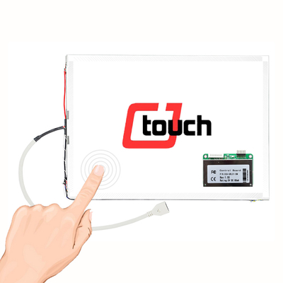 CJTOUCH ध्वनिक टच पैनल, कियोस्क पीओएस मशीन एटीएम के लिए 17 इंच टच स्क्रीन पैनल