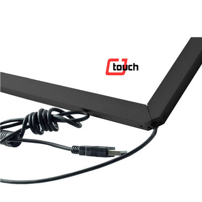 3 मिमी ग्लास बर्बर सबूत के साथ 17 इंच मल्टी टच इन्फ्रारेड टच स्क्रीन