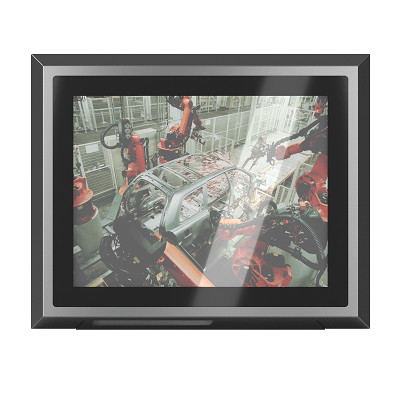 कंप्यूटर पीसी के लिए 15 '' औद्योगिक प्रदर्शन मॉनिटर IP65 IP66 पनरोक;